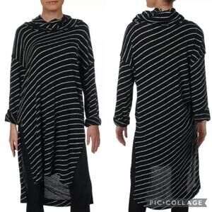 NWT FP We The Free Gotta Have It Striped Dress/Tunic In Navy‎ & White Size XS